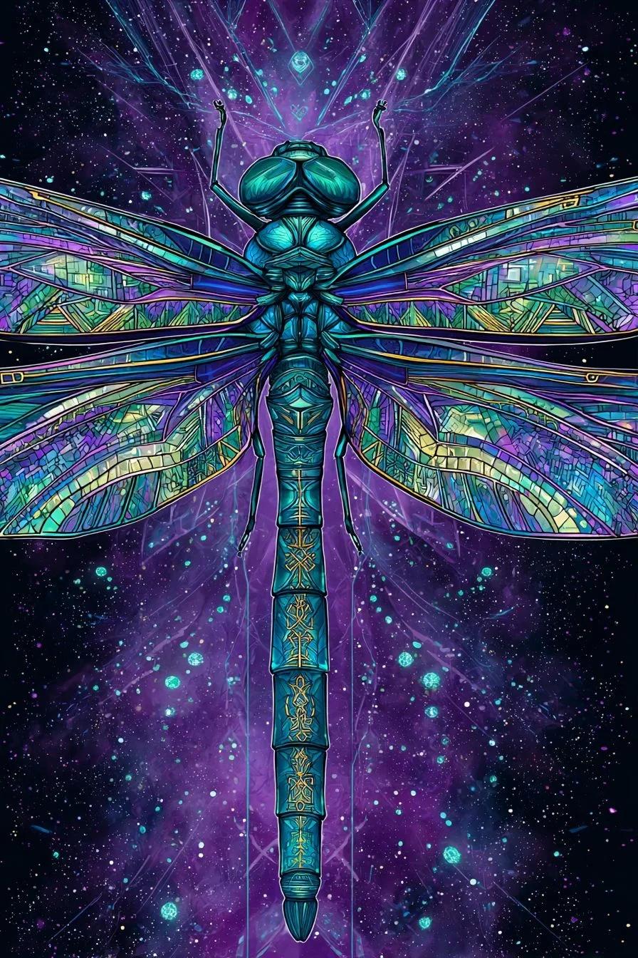 DIY Diamond Painting Kits - Fantasy Dragonfly