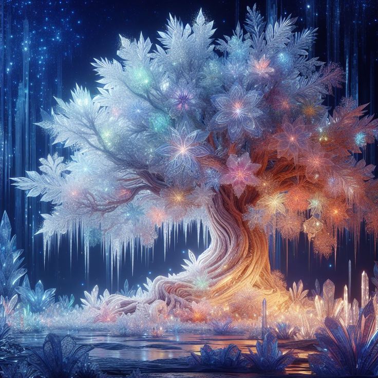 DIY Diamond Painting Kits - Fantasy Tree