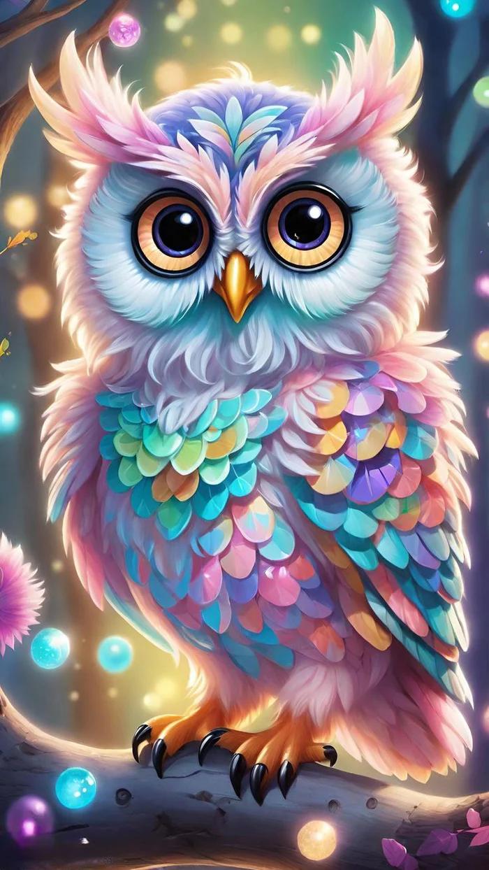 DIY Diamond Painting Kits - Owl