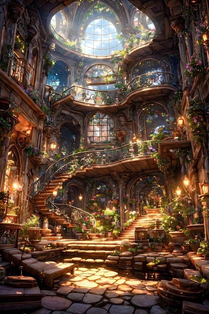 DIY Diamond Painting Kits - Fantasy Castle