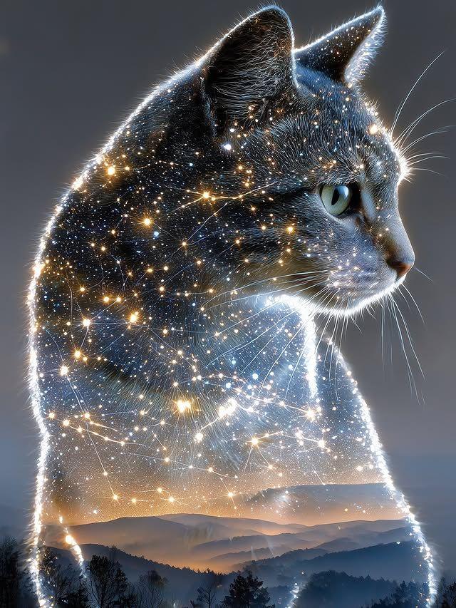 DIY Diamond Painting Kits - Star Cat