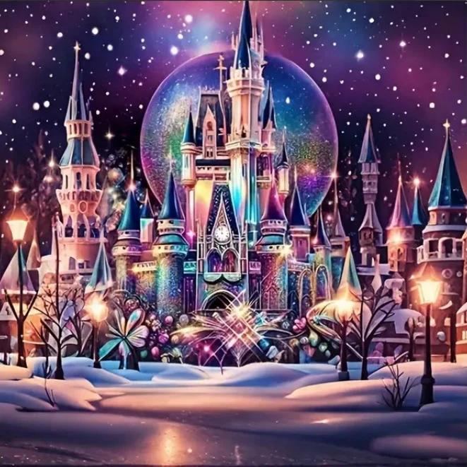 DIY Diamond Painting Kits - Fantasy Castle