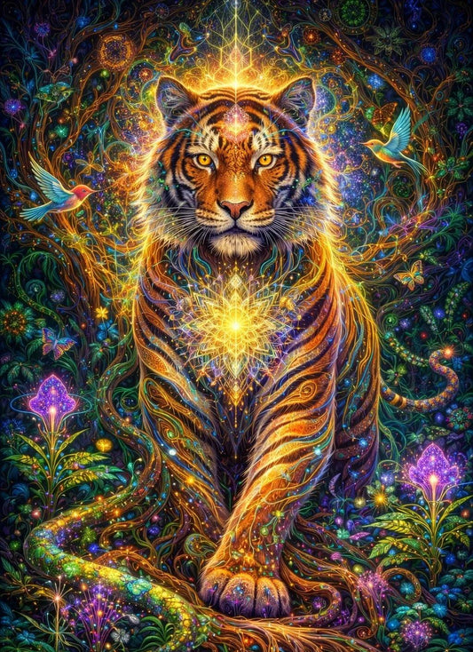 DIY Diamond Painting Kits - Tiger