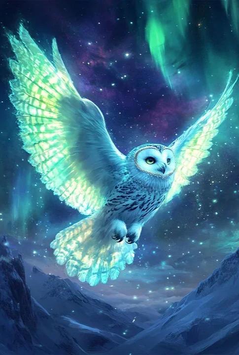 DIY Diamond Painting Kits - Owl