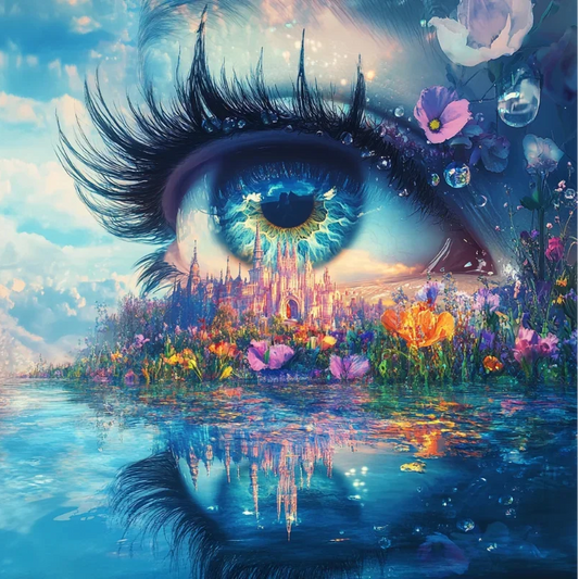 DIY Diamond Painting Kits - Abstract Oog