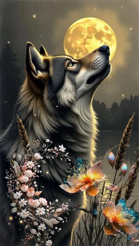 DIY Diamond Painting Kits - Wolf