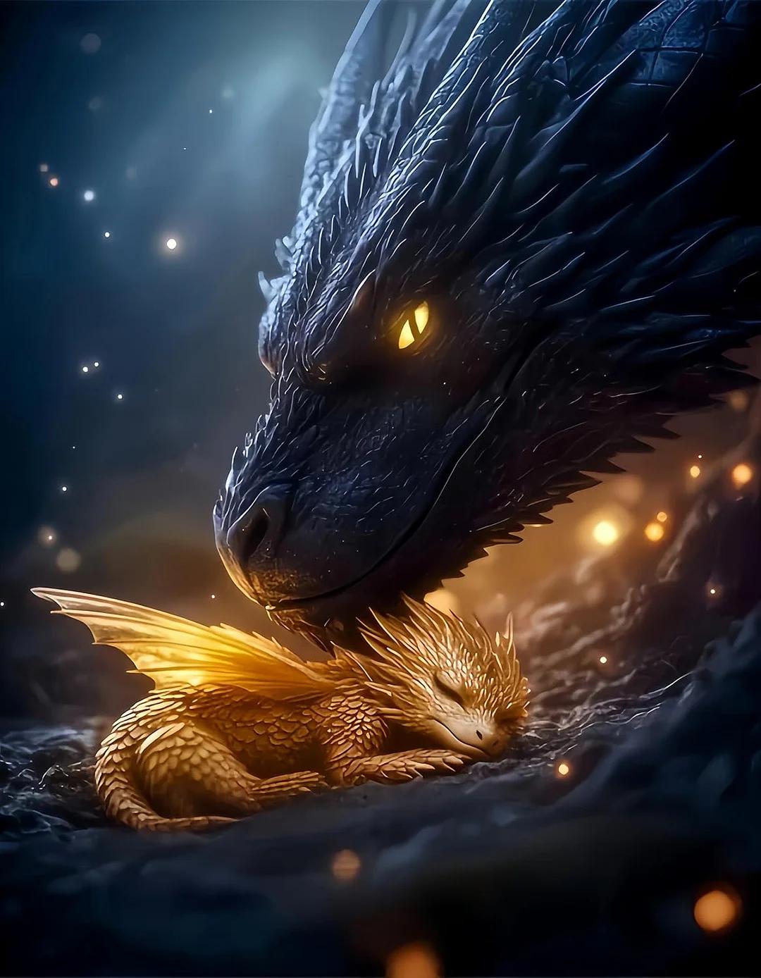DIY Diamond Painting Kits - Dragon