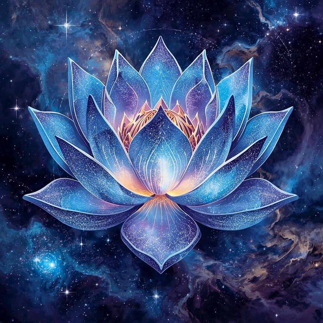 DIY Diamond Painting Kits - Blue Lotus