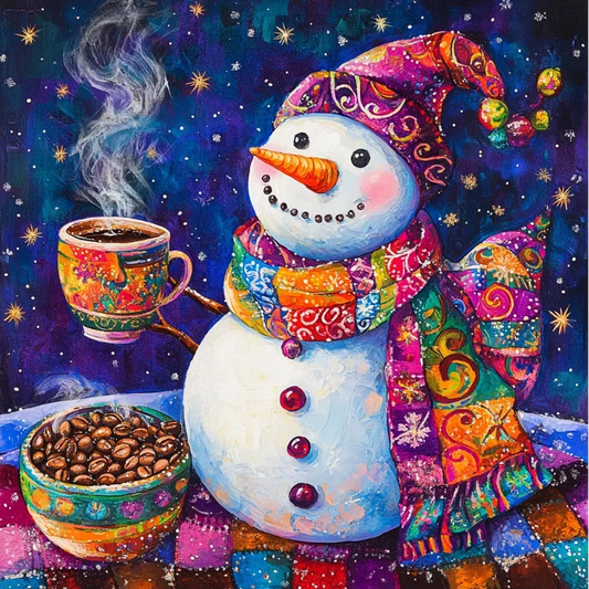 DIY Diamond Painting Kits - Sneeuwman