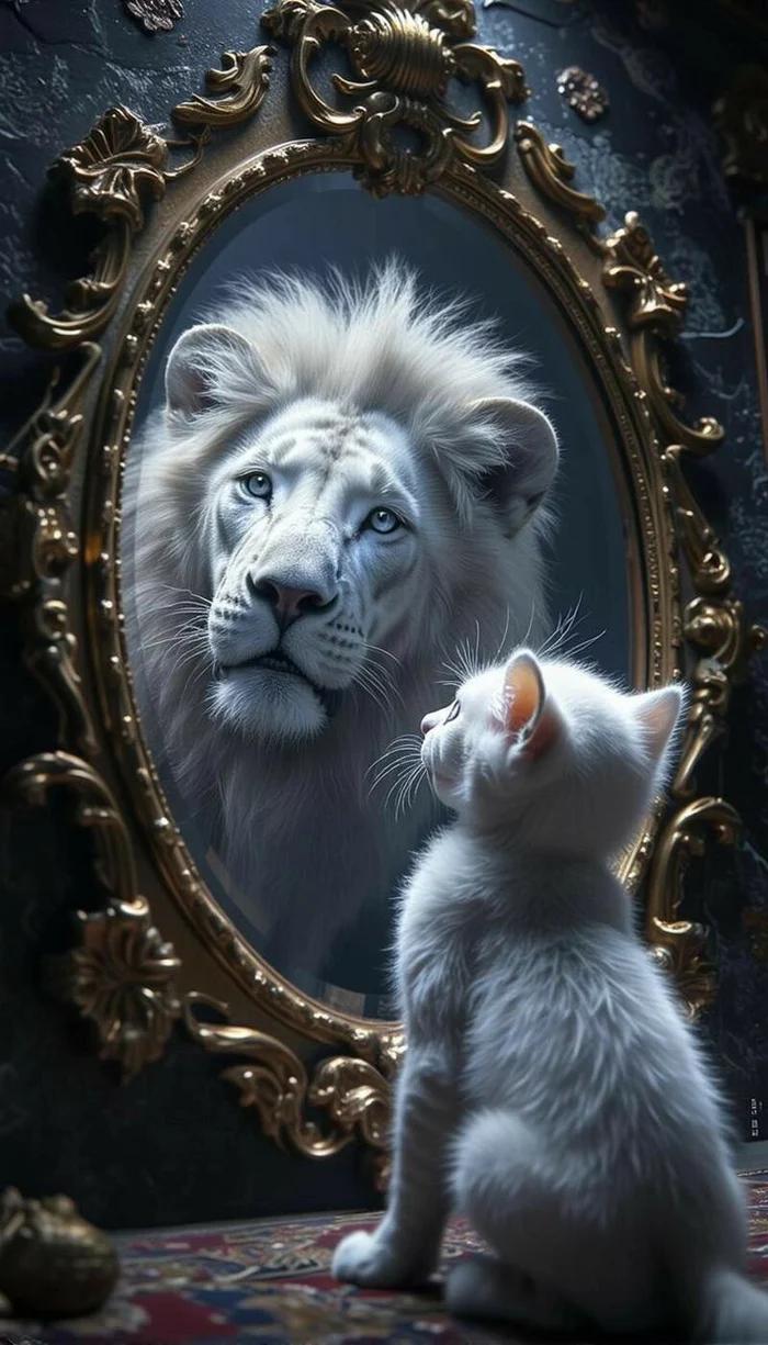 DIY Diamond Painting Kits - Cat and Lion