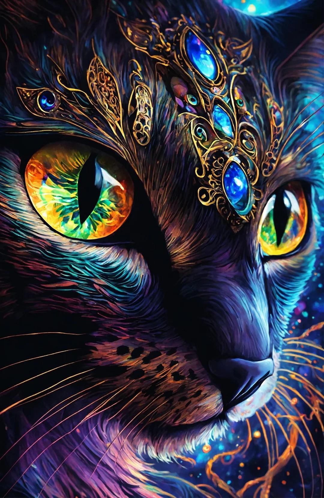 DIY Diamond Painting Kits - Cat