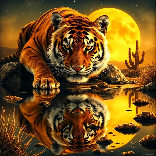 DIY Diamond Painting Kits - Tijger