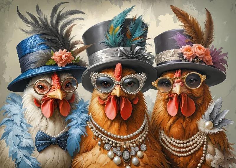 DIY Diamond Painting Kits - Rooster