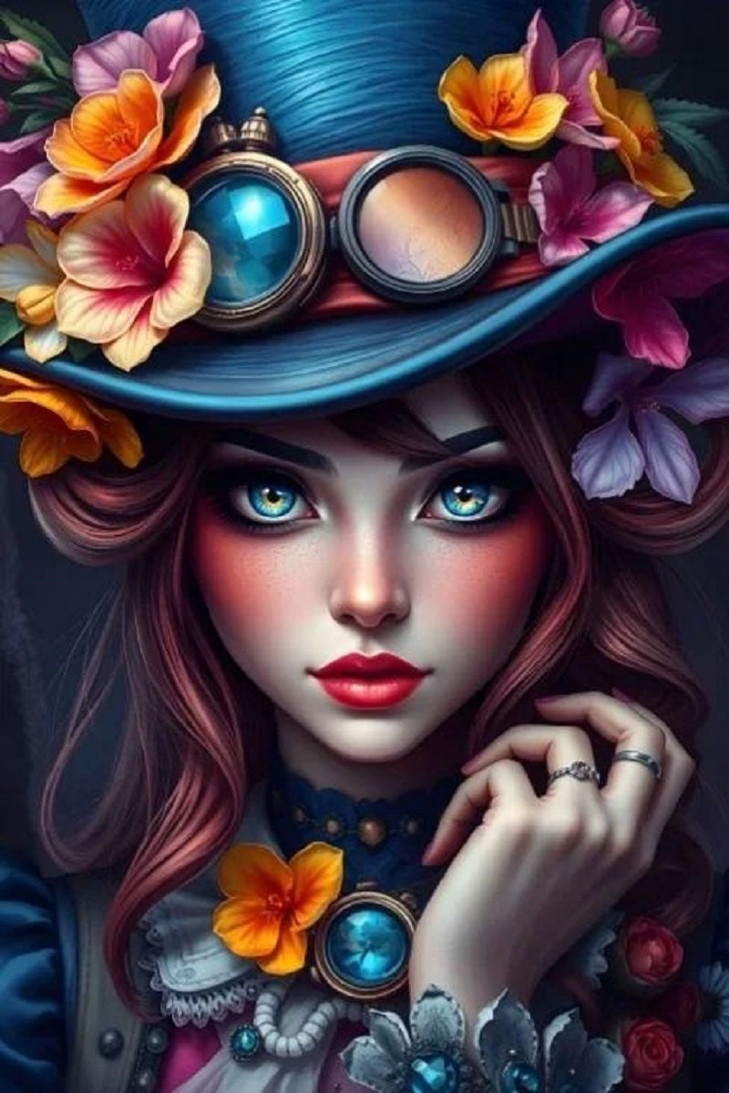 DIY Diamond Painting Kits - Female Mechanic