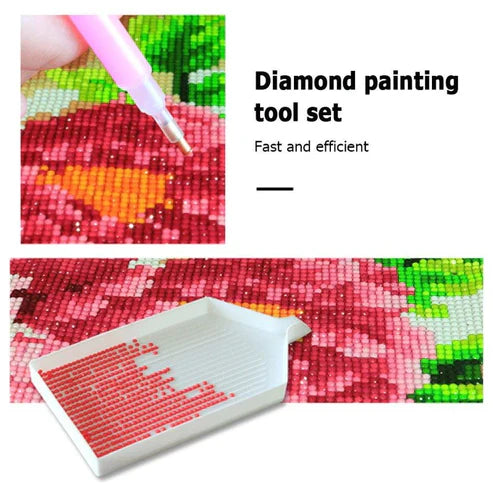 5D DIY Diamond Painting Square Point Drill Pen Rhinestones Craft Tools