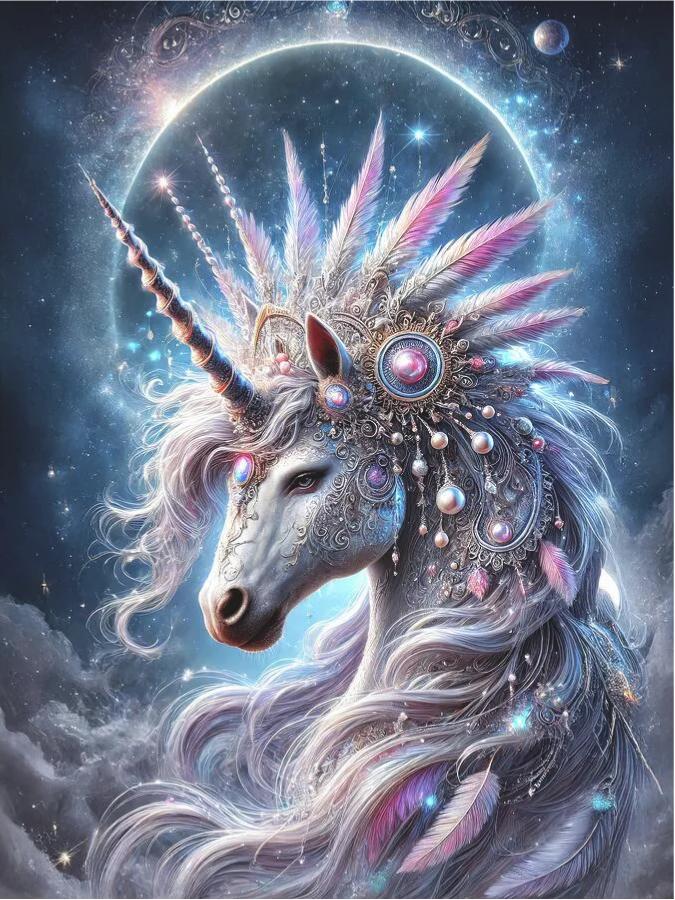 DIY Diamond Painting Kits - Unicorn