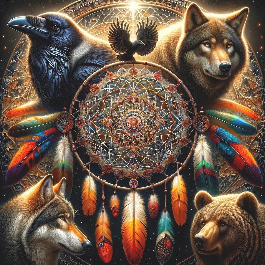 DIY Diamond Painting Kits - Dreamcatchers and Animals
