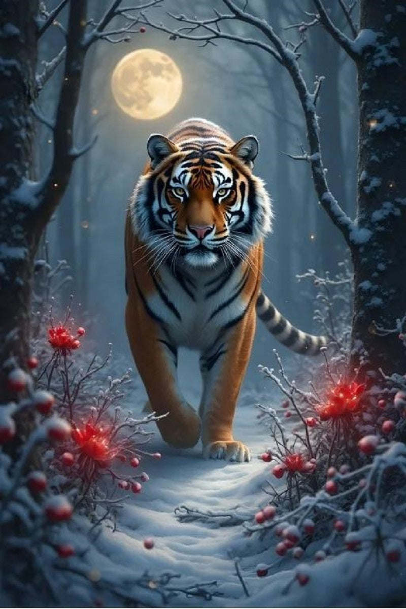 DIY Diamond Painting Kits - Tiger