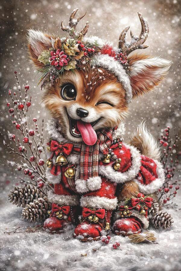 DIY Diamond Painting Kits - Christmas Reindeer