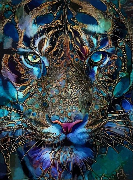DIY Diamond Painting Kits - Tiger