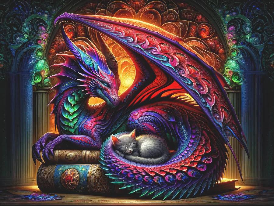 DIY Diamond Painting Kits - Dragon