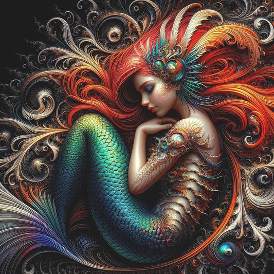 DIY Diamond Painting Kits - The Little Mermaid