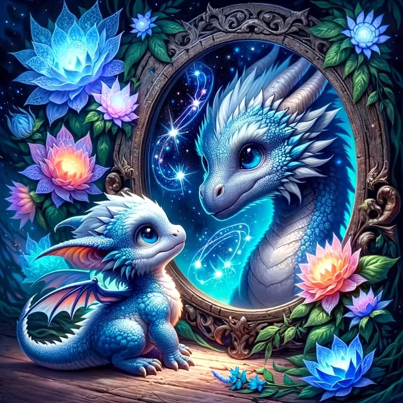 DIY Diamond Painting Kits - Dragon