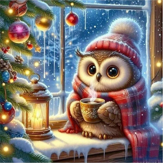 DIY Diamond Painting Kits - Owl