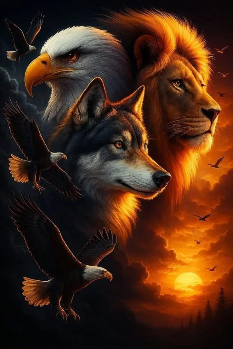 DIY Diamond Painting Kits - Animals