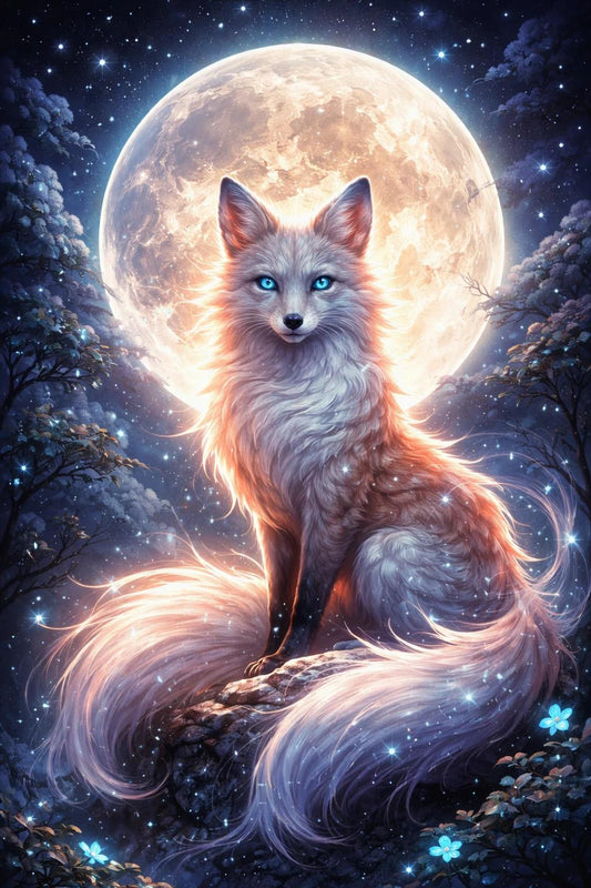 DIY Diamond Painting Kits - Fox
