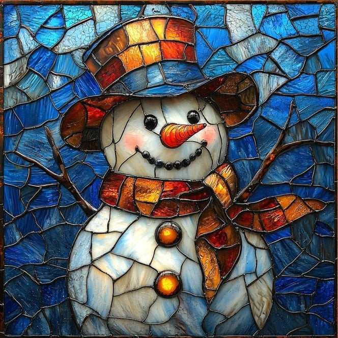 DIY Diamond Painting Kits - Snowman