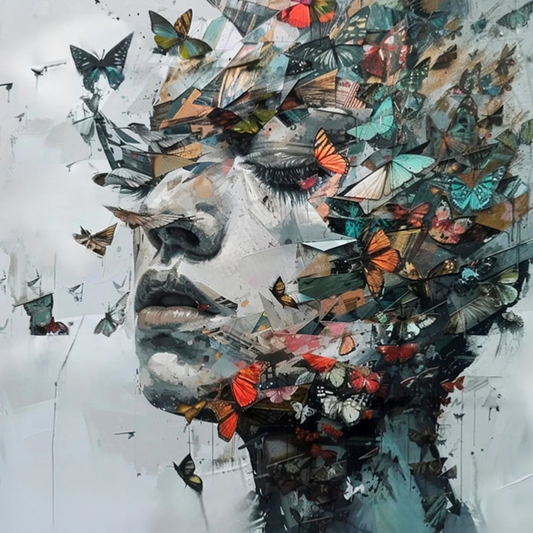 DIY Diamond Painting Kits - Abstract Masker