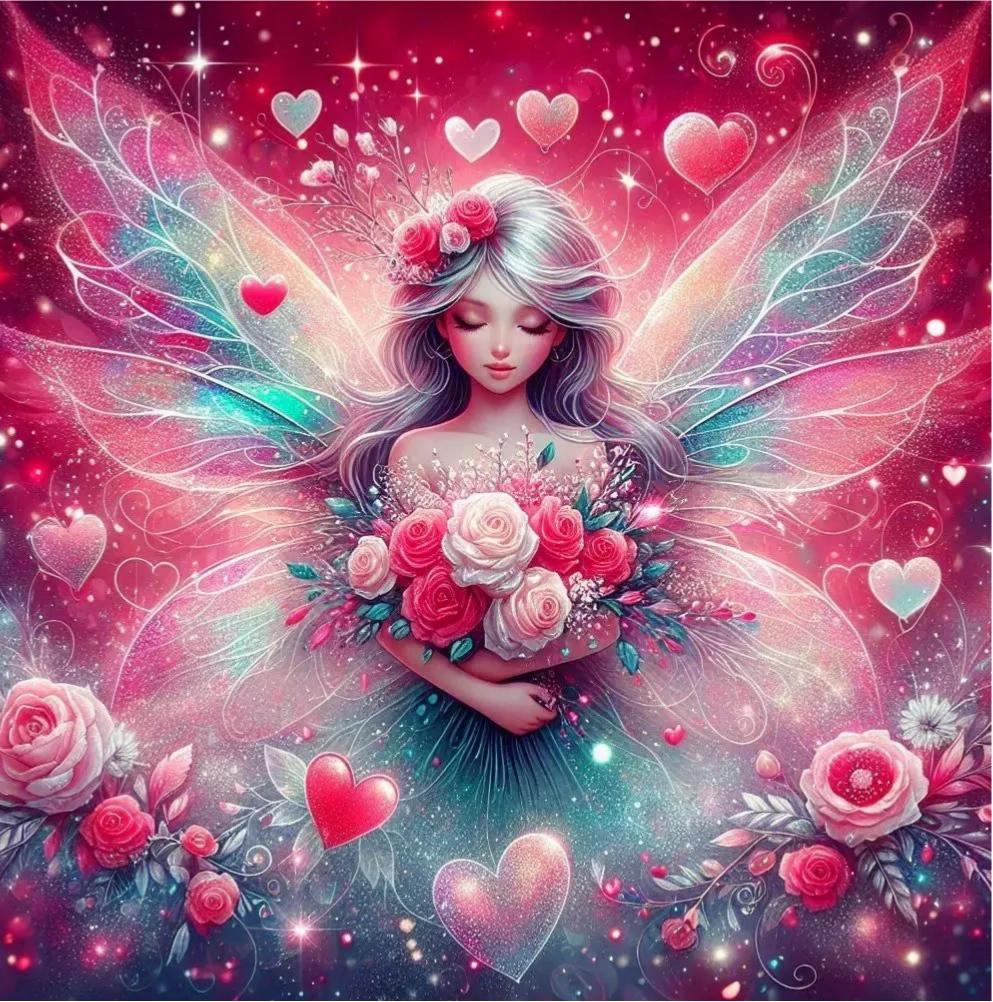 DIY Diamond Painting Kits - Flower Fairy