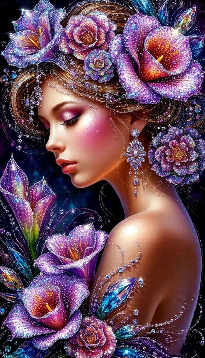 DIY Diamond Painting Kits - Beautiful Woman