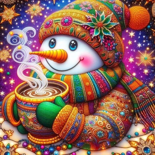 DIY Diamond Painting Kits - Snowman