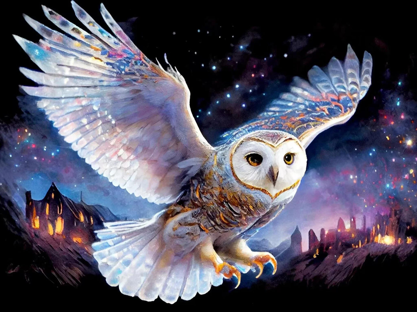DIY Diamond Painting Kits - Owl