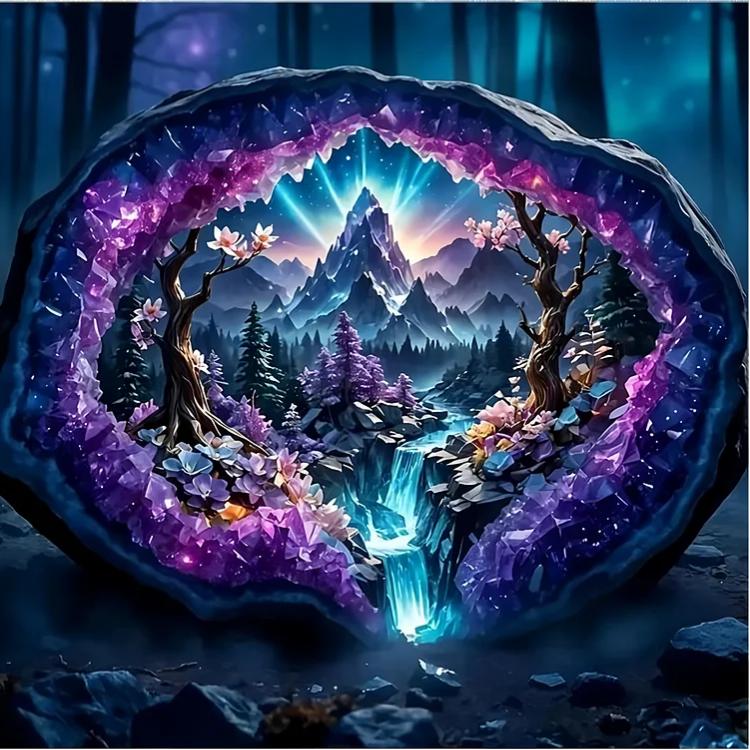 DIY Diamond Painting Kits - Abstract Landscape