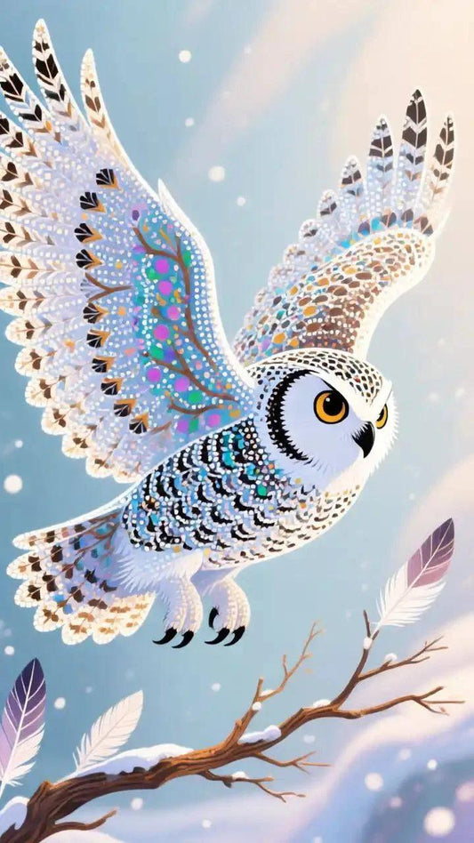 DIY Diamond Painting Kits - Owl