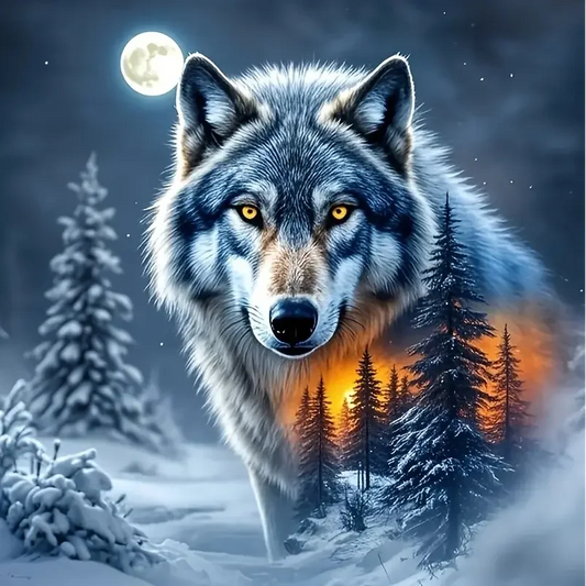 DIY Diamond Painting Kits - Wolven