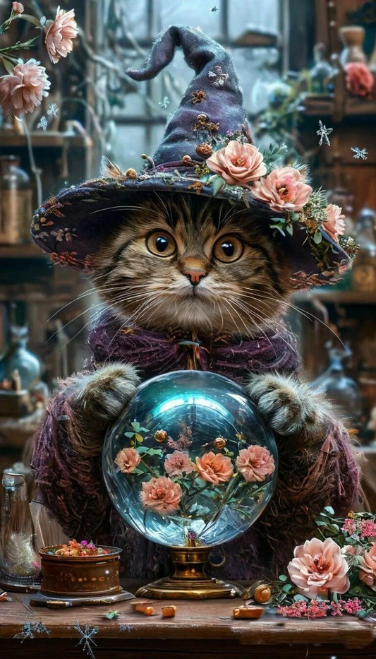 DIY Diamond Painting Kits - Kitten