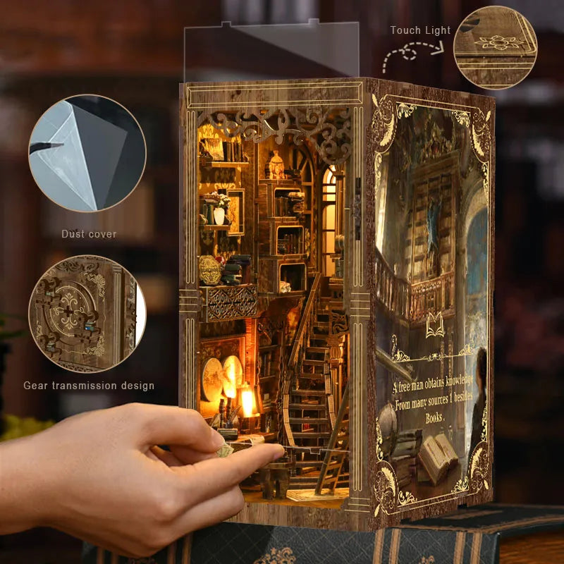 Ancient Book DIY Book Nook Kit