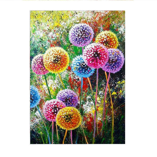 DIY Diamond Painting Kit - Colorful Dandelions