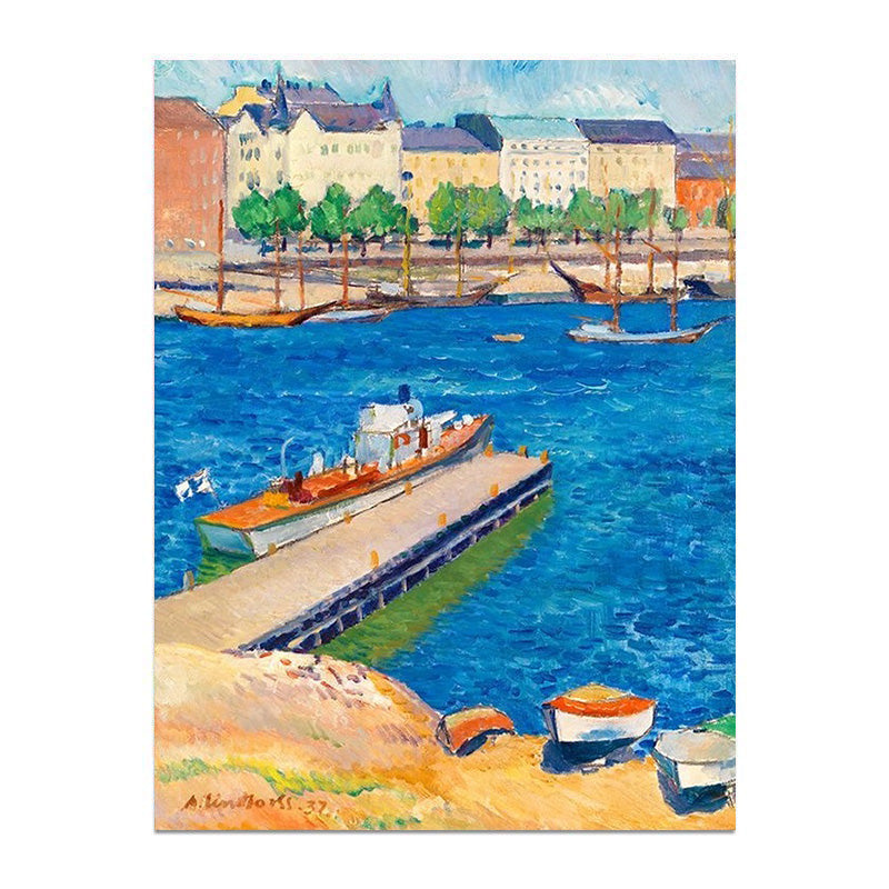 Painting By Numbers Kit Seaside Scenery
