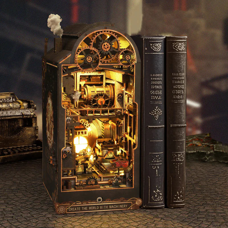 Steampunk World DIY Book Nook Kit