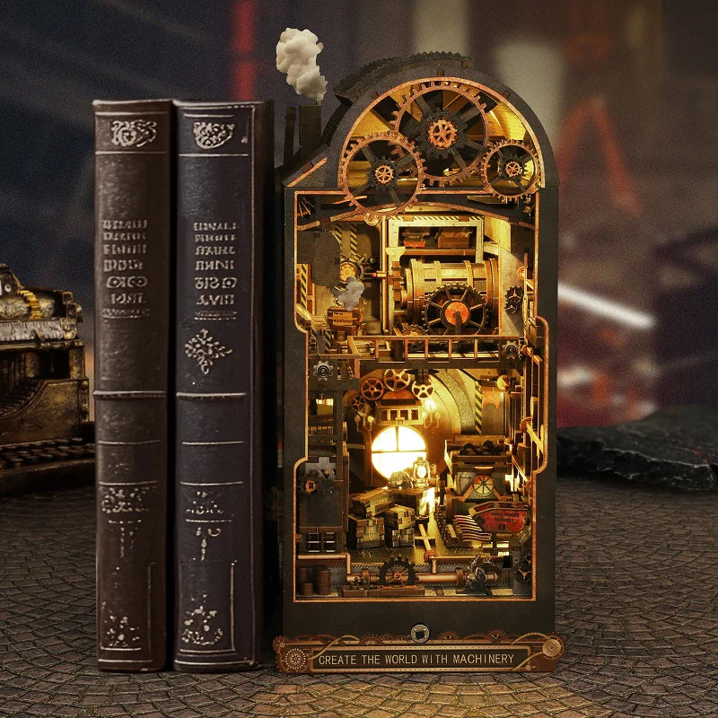 Steampunk World DIY Book Nook Kit