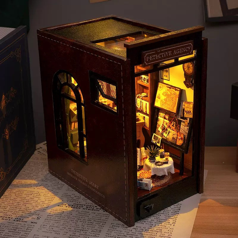 The Detective's Diary DIY Book Nook Kit