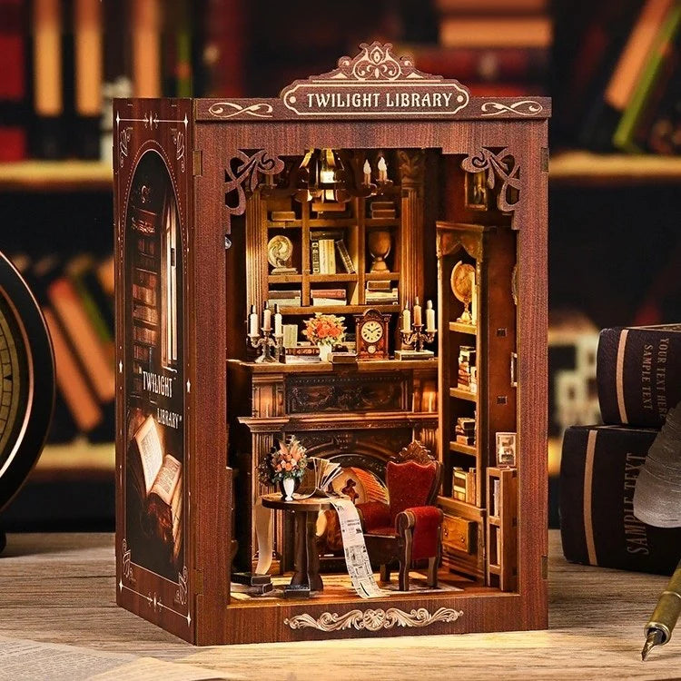 Twilight Library DIY Book Nook Kit