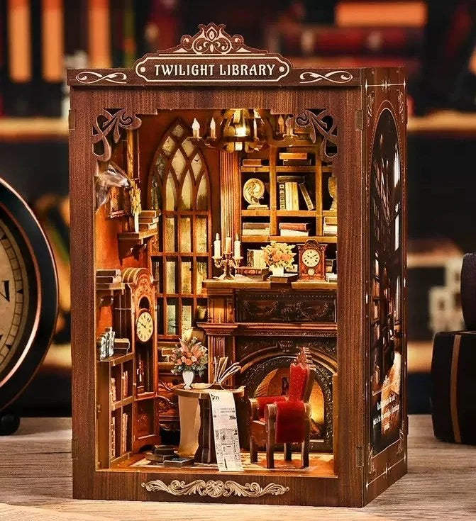 Twilight Library DIY Book Nook Kit