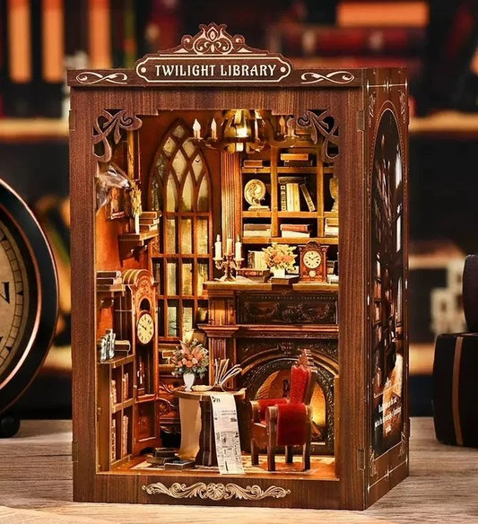 Twilight Library DIY Book Nook Kit