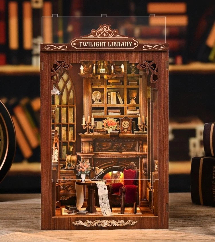 Twilight Library DIY Book Nook Kit